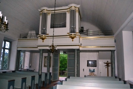Orgel och orgelläktare